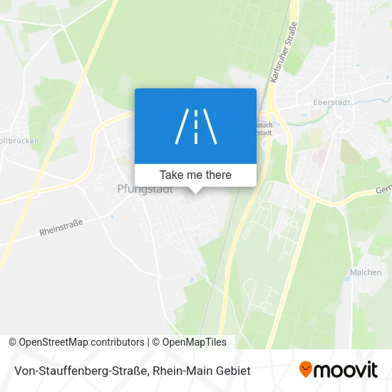 Карта Von-Stauffenberg-Straße