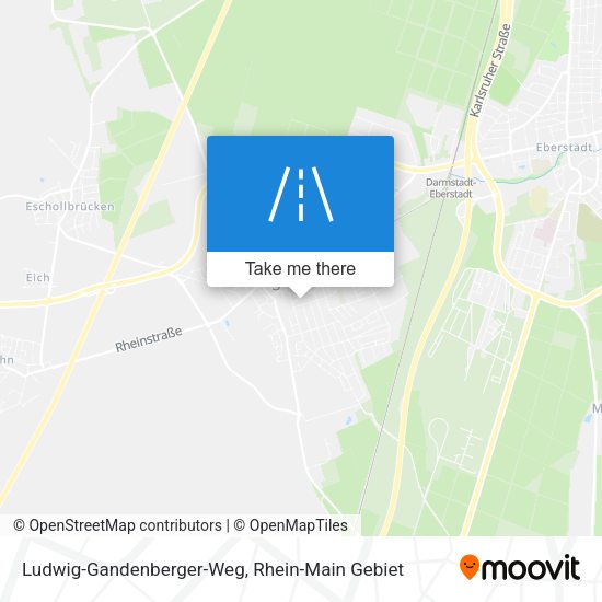 Ludwig-Gandenberger-Weg map