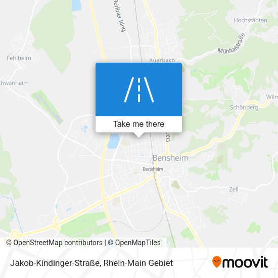 Jakob-Kindinger-Straße map