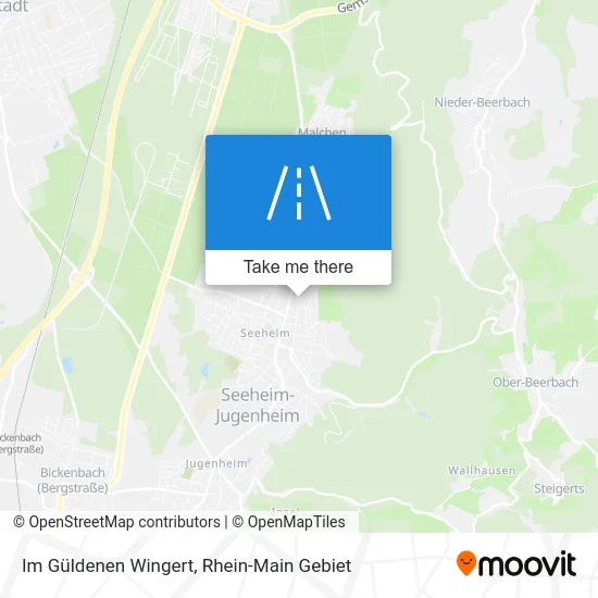 Карта Im Güldenen Wingert