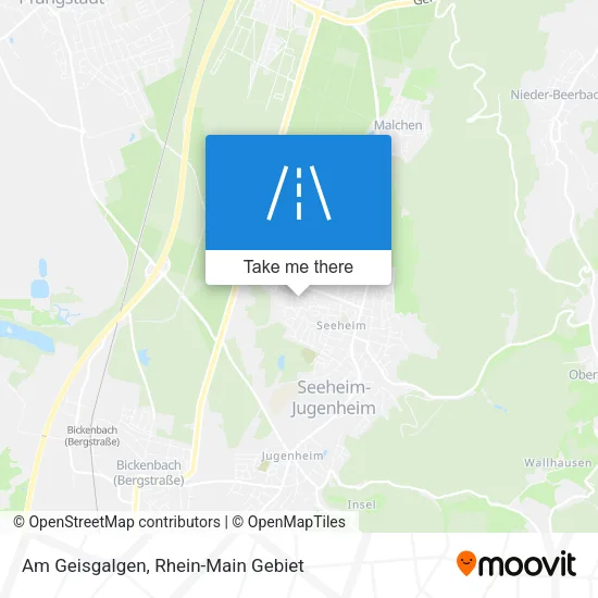 Карта Am Geisgalgen