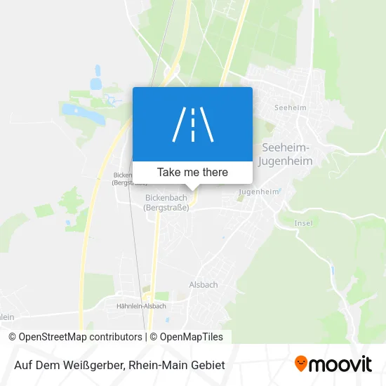 Карта Auf Dem Weißgerber