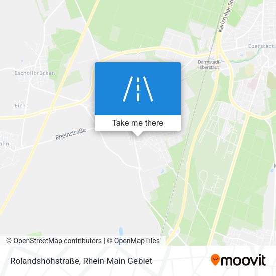 Rolandshöhstraße map