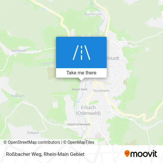 Roßbacher Weg map