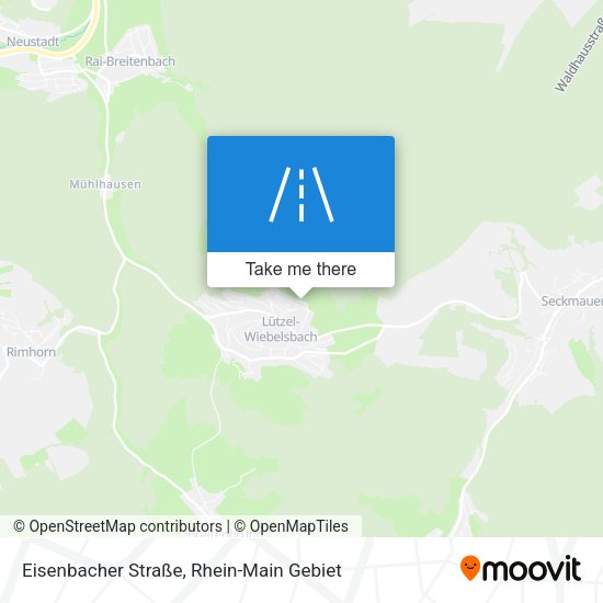 Eisenbacher Straße map
