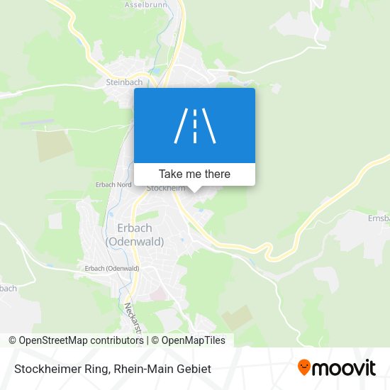 Карта Stockheimer Ring