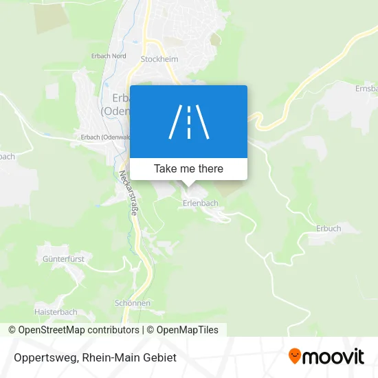 Карта Oppertsweg