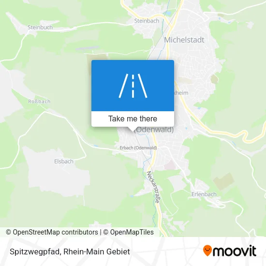 Карта Spitzwegpfad