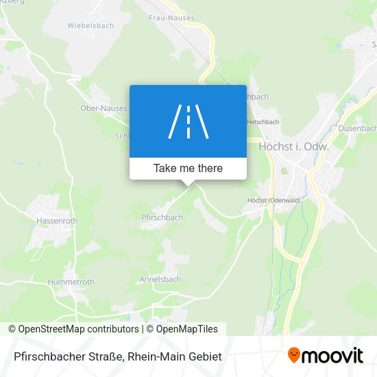 Pfirschbacher Straße map