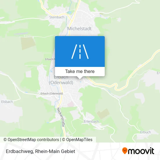 Карта Erdbachweg