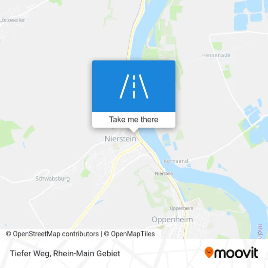 Карта Tiefer Weg