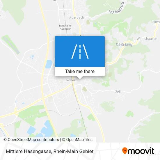 Карта Mittlere Hasengasse