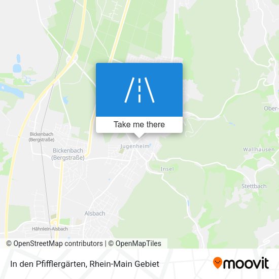 In den Pfifflergärten map