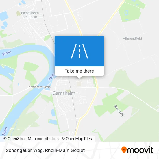 Карта Schongauer Weg