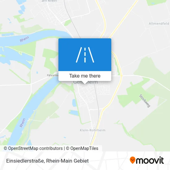 Карта Einsiedlerstraße