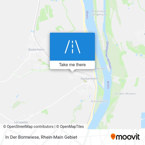 Карта In Der Bornwiese