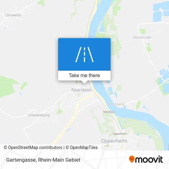 Карта Gartengasse