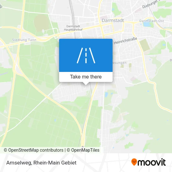 Карта Amselweg