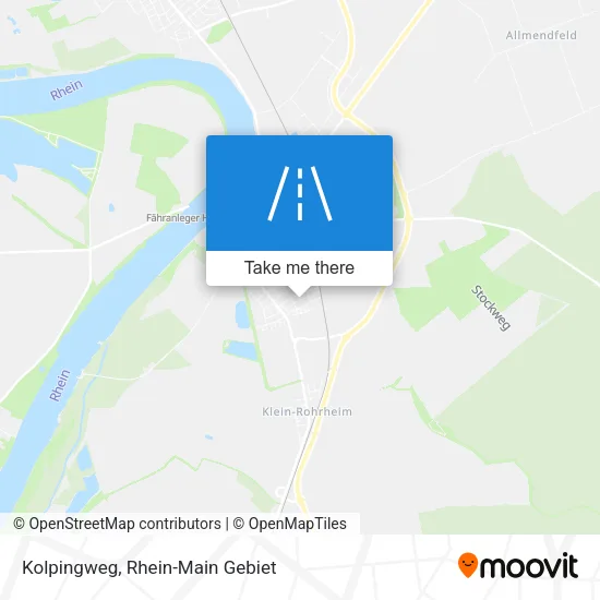 Карта Kolpingweg