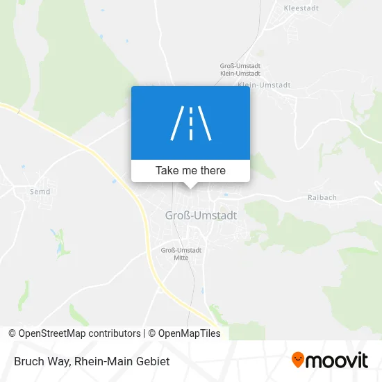 Bruchweg map