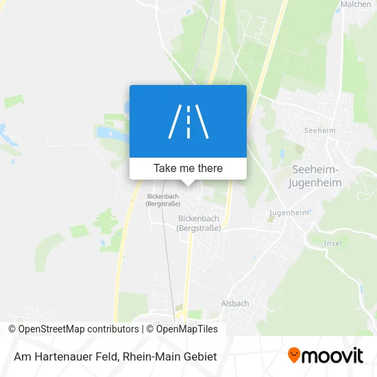 Карта Am Hartenauer Feld