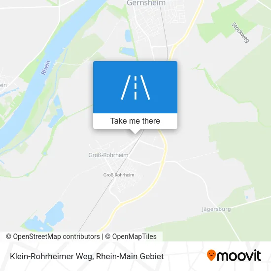 Карта Klein-Rohrheimer Weg
