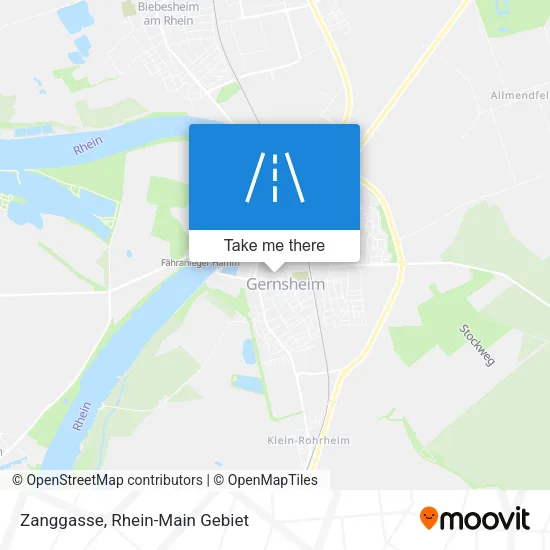 Карта Zanggasse