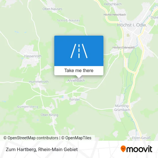 Карта Zum Hartberg