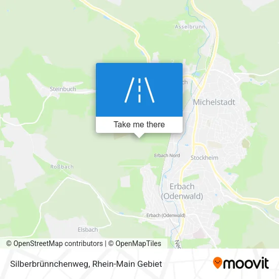 Silberbrünnchenweg map