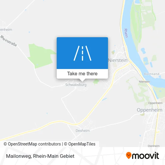 Карта Mailonweg