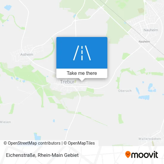 Карта Eichenstraße