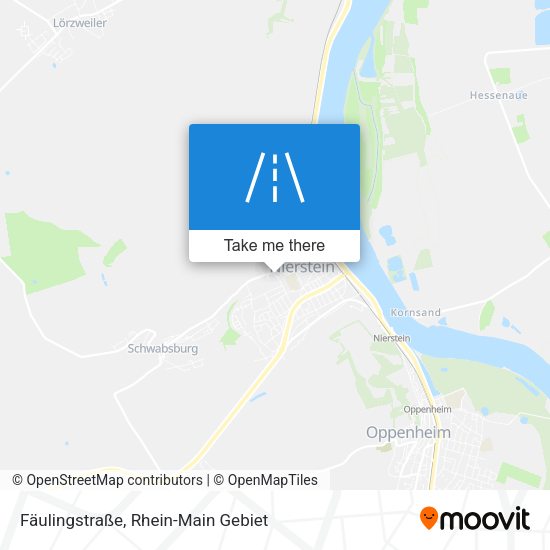 Fäulingstraße map