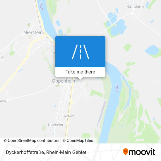Карта Dyckerhoffstraße