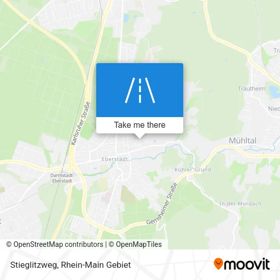 Карта Stieglitzweg