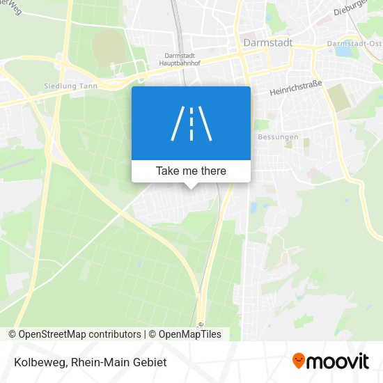 Карта Kolbeweg
