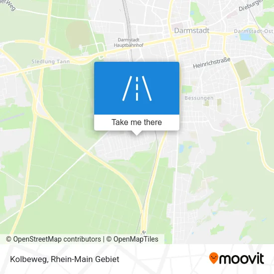 Карта Kolbeweg