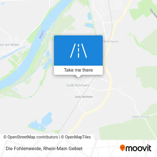 Карта Die Fohlenweide