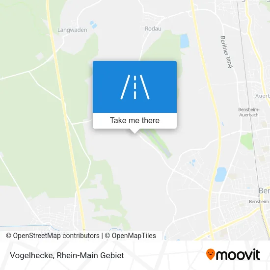 Карта Vogelhecke