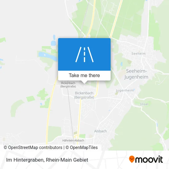 Карта Im Hintergraben