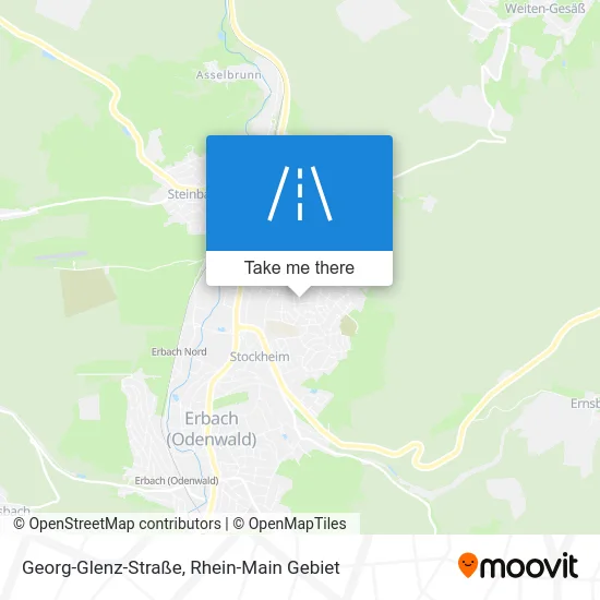 Карта Georg-Glenz-Straße