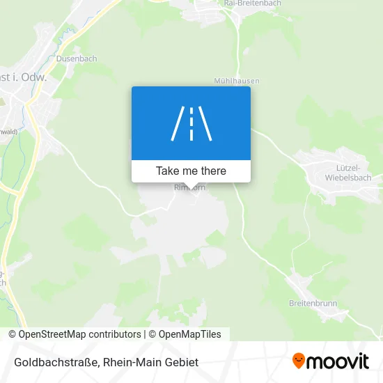 Карта Goldbachstraße