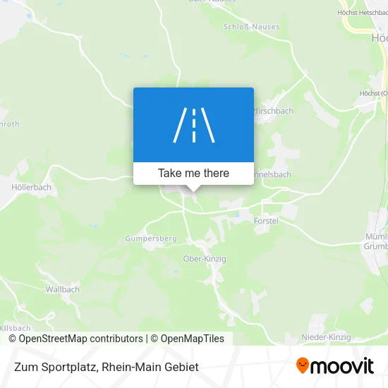 Карта Zum Sportplatz