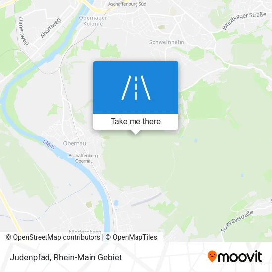 Карта Judenpfad