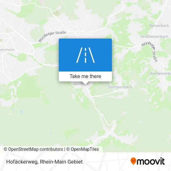 Карта Hofäckerweg