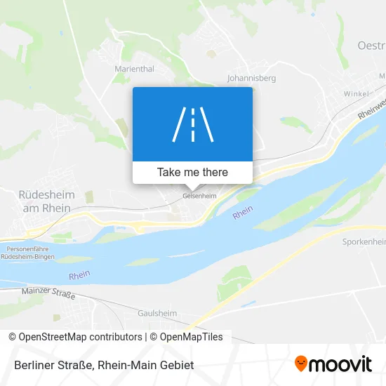 Карта Berliner Straße