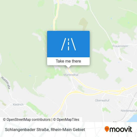 Schlangenbader Straße map