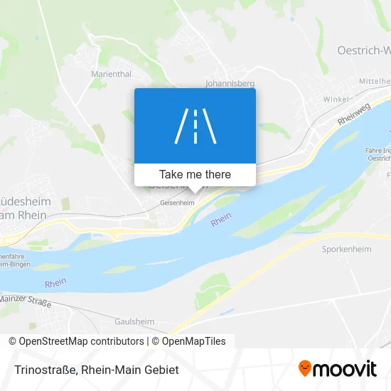Карта Trinostraße