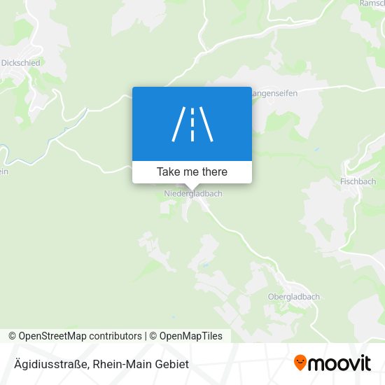 Ägidiusstraße map