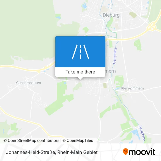 Карта Johannes-Held-Straße
