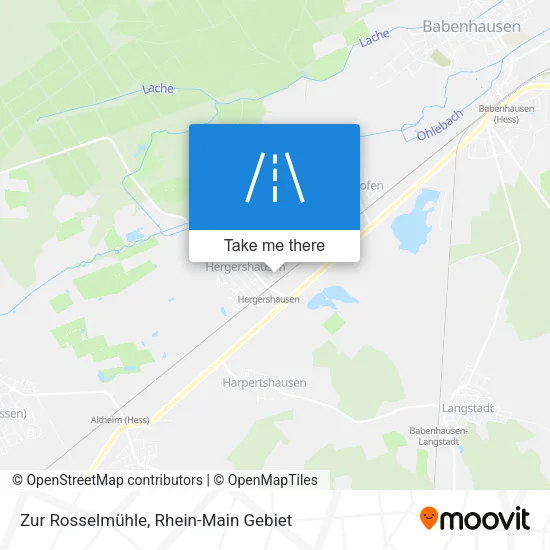 Карта Zur Rosselmühle